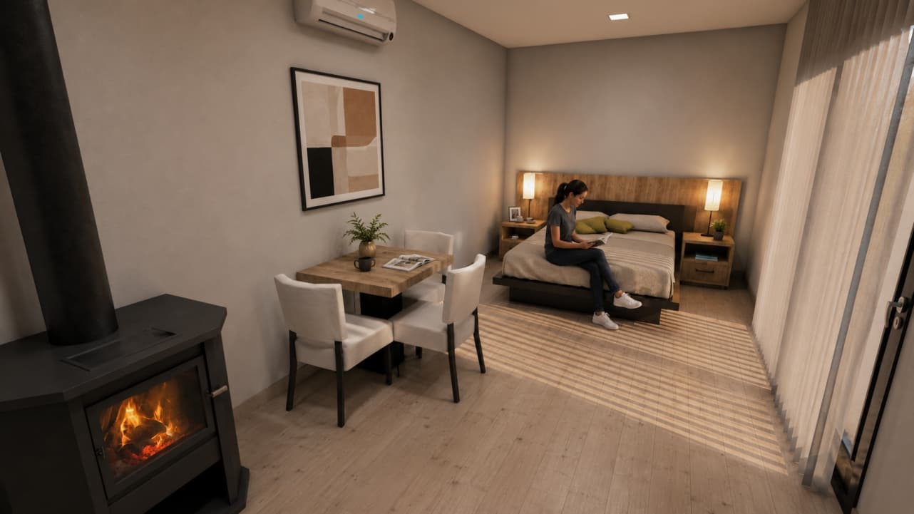 Interior del modelo Básico